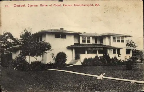 Ak Kennebunkport Maine USA, Summer Home of Abbott Graves