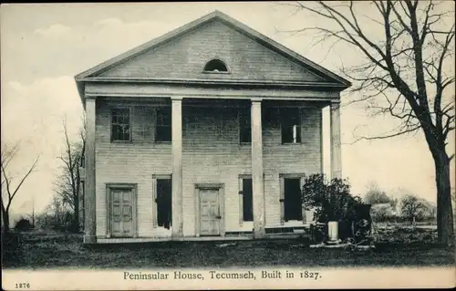 Ak Tecumseh Michigan USA, Peninsular House