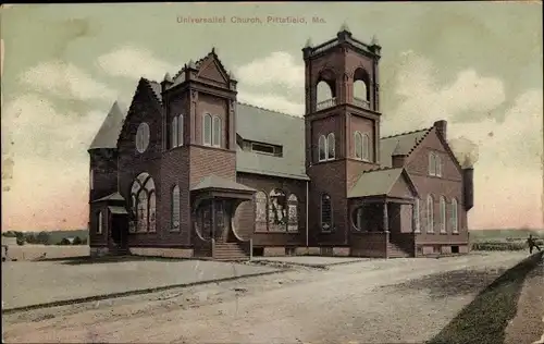 Ak Pittsfield Massachusetts USA, Universalist Church