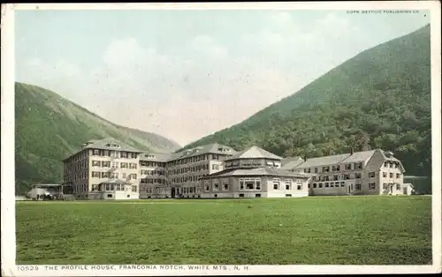 Ak New Hampshire USA, Profile House, White Mountain