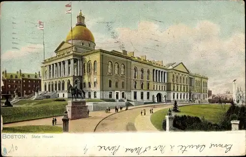 Ak Boston Massachusetts USA, State House