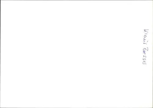 Ak Journalist und Moderator Klaus Bresser, Autogramm