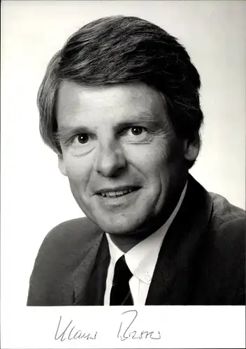 Ak Journalist und Moderator Klaus Bresser, Autogramm