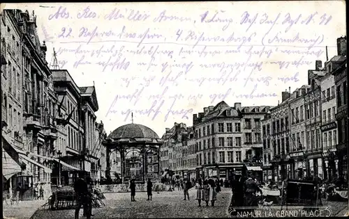 Ak Namur Wallonien, La Grande Place