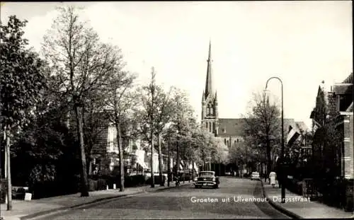 Ak Ulvenhout Nordbrabant Niederlande, Dorpsstraat