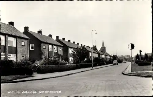 Ak Wijk en Aalburg Nordbrabant, Wilhelminastraat