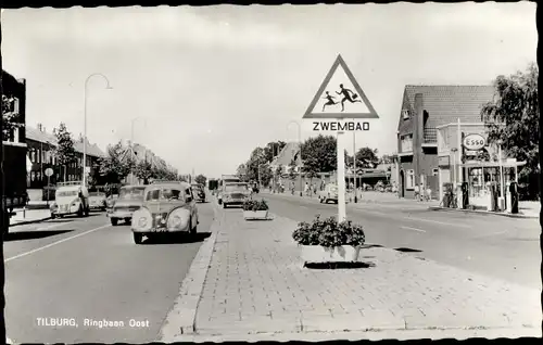 Ak Tilburg Nordbrabant Niederlande, Ringbaan Oost