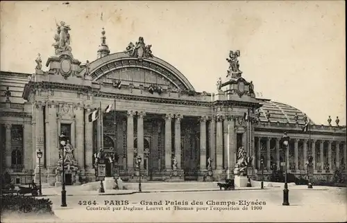 Ak Paris VIII Arrondissement Élysée, Grand Palais des Champs Elysees