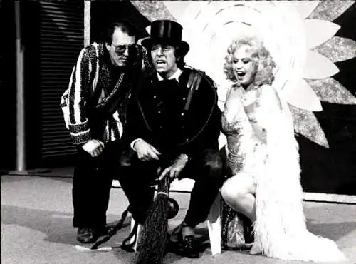 Foto "Die Michael Schanze-Show" aus der Ruhrlandhalle 1980, Michael Schanze, Barbara Valentin u.a.