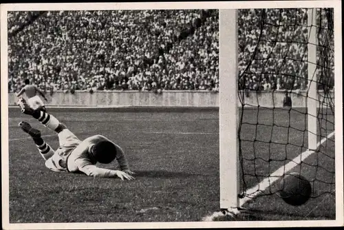 Sammelbild Olympia 1936, Fußballspiel Italien gegen Norwegen