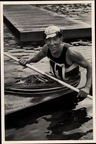 Sammelbild Olympia 1936, Kanut Gregor Hradetzki
