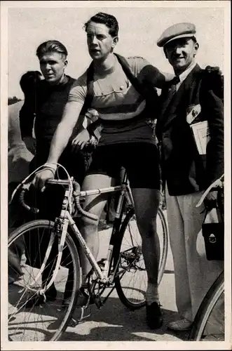 Sammelbild Olympia 1936, Radrennfahrer Robert Charpentier