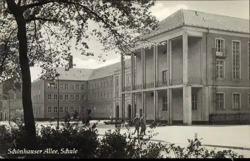 Ak Berlin Prenzlauer Berg, Schönhauser Allee, Schule