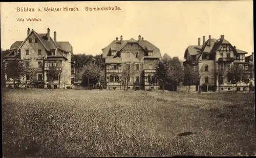Ak Dresden Bühlau, Bismarckstraße, Villa Waldluft