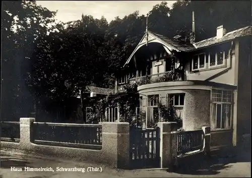 Ak Schwarzburg in Thüringen, Haus Himmelreich