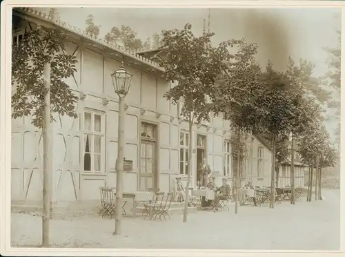 Foto Rewal Rewahl Pommern, Partie an einem Gasthaus