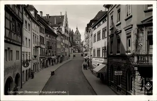 Ak Überlingen am Bodensee, Franziskanerstraße