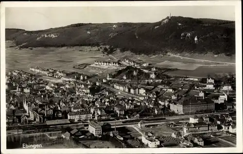 Ak Ebingen Albstadt in Württemberg, Totalansicht