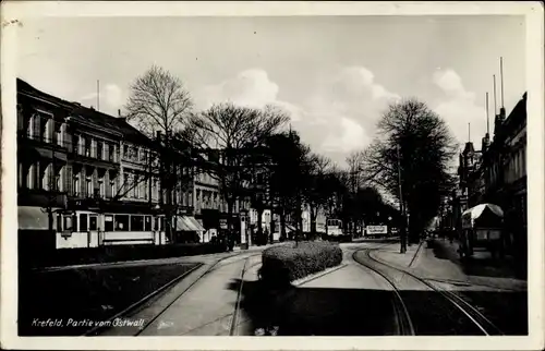 Ak Krefeld am Niederrhein, Partie am Ostwall