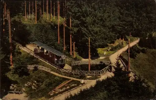 Ak Bad Wildbad im Schwarzwald, Bergbahn