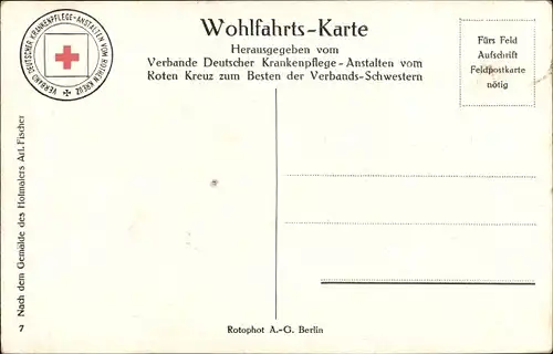 Künstler Ak Generalfeldmarschall Paul von Hindenburg, Vorwärts mit Gott, Hauptquartier Ost 1915