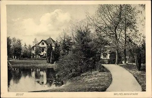 Ak Zeist Utrecht Niederlande, Wilhelminapark