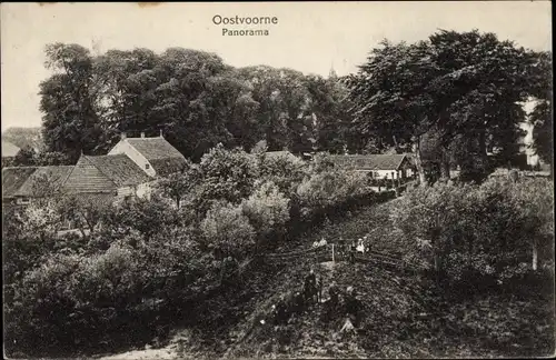 Ak Oostvoorne aan Zee Südholland, Panorama