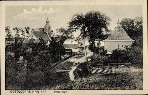 Ak Oostvoorne aan Zee Südholland, Panorama