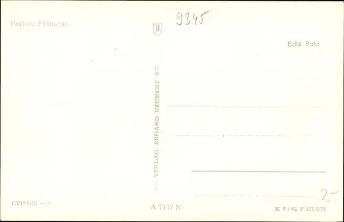 Ak Pockau im Erzgebirge Sachsen, Flöhatal, Panorama