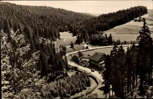Ak Rübenau Marienberg im Erzgebirge Sachsen, Natzschungtal