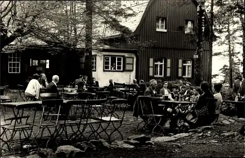 Ak Steinberg im Vogtland, Gaststätte auf dem Steinberg, Inh. F. Rudolph