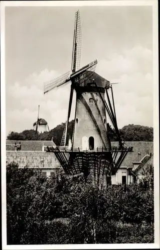 Ak Wemeldinge Zeeland Niederlande, Molen