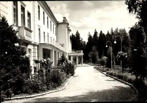 Ak Antonshöhe Antonsthal Breitenbrunn im Erzgebirge, Sanatorium für natürliche Heilweise