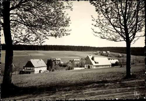 Ak Tellerhäuser Breitenbrunn Erzgebirge, Panorama