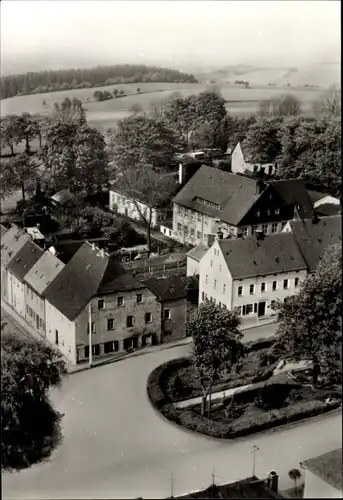 Ak Sayda im Erzgebirge, Blick auf den Ort