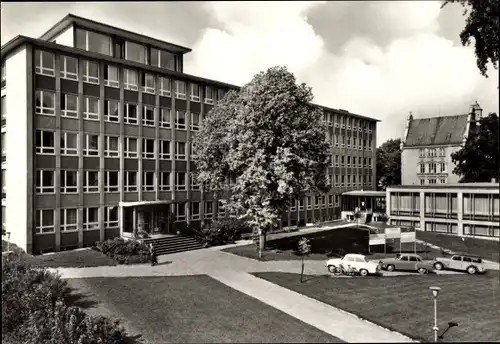 Ak Bischofswerda in Sachsen, Kreisratsgebäude