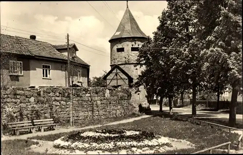 Ak Themar Thüringen, Pulverturm