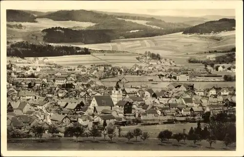 Ak Themar Thüringen, Panorama vom Ort