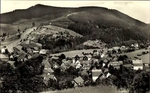 Ak Oberschönau Steinbach Hallenberg im Thüringer Wald, Panorama