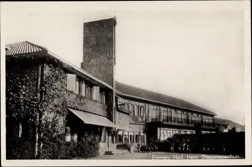 Ak Emmen Drenthe Niederlande, Ned. Herv. Diaconessenhuis