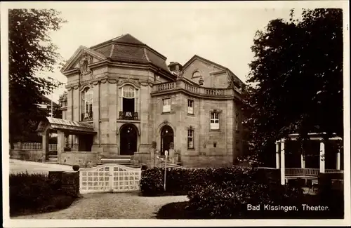 Ak Bad Kissingen Unterfranken, Theater