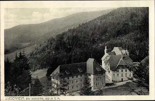 Ak Malsburg Marzell im Schwarzwald, Luisenheim bei Kandern