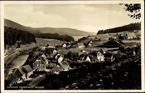 Ak Huzenbach Baiersbronn im Schwarzwald, Panorama