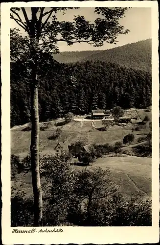 Ak Bad Herrenalb im Schwarzwald, Aschenhütte, Fereienheim des B.C.J. Karlsruhe