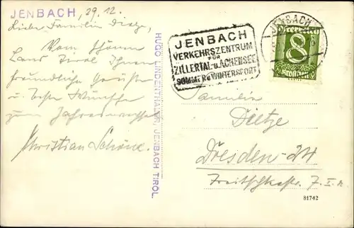 Foto Ak Jenbach in Tirol, Panorama