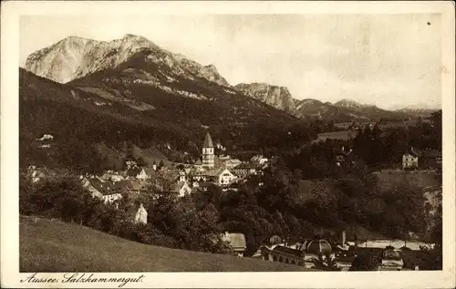 Ak Bad Aussee Steiermark, Salzkammergut, Panorama