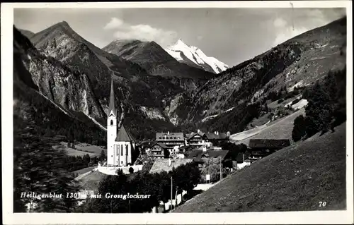 Ak Heiligenblut am Großglockner in Kärnten, Panorama