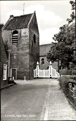 Ak Ezinge Groningen, Ned. Herv. Kerk