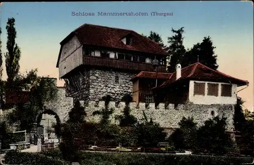 Ak Roggwil Kanton Thurgau, Schloss Mammertshofen