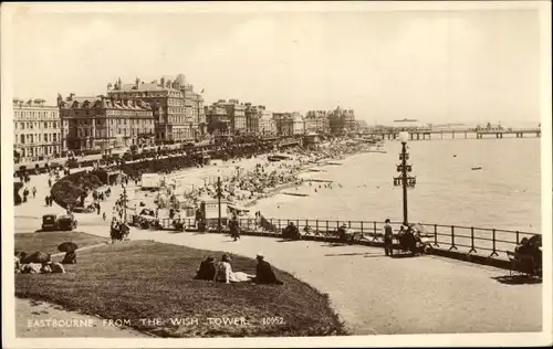 Ak Eastbourne East Sussex England, from the Wish Tower